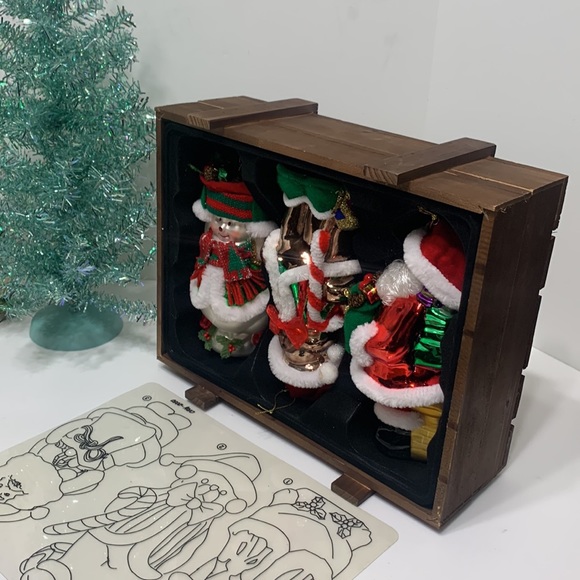 Thomas Pacconi glass ornament trio crate - Picture 17 of 17